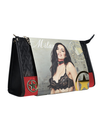 KIT COM BOLSA MILAN COLLECTION PRETO/VERMELHO OUCH! KIT COM BOLSA MILAN COLLECTION PRETO/VERMELHO OUCH!