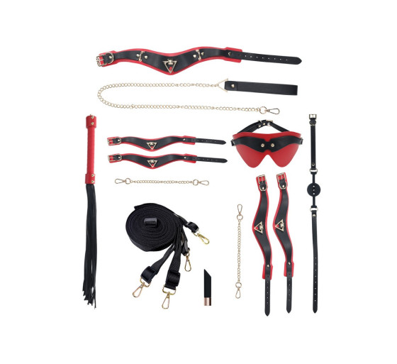 KIT COM BOLSA MILAN COLLECTION PRETO/VERMELHO OUCH! KIT COM BOLSA MILAN COLLECTION PRETO/VERMELHO OUCH!