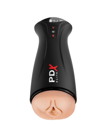 MASTURBADOR COM VIBRAÇÃO FUCK-GASM PDX ELITE