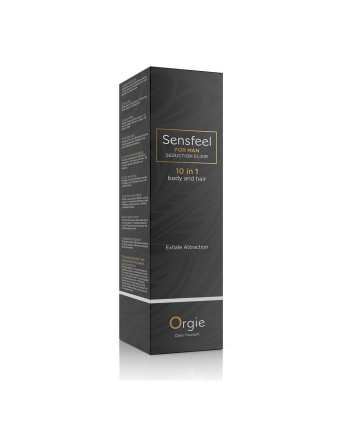 LOCIÓN 10 EN 1 PARA CUERPO Y CABELLO CON FEROMONAS SENSFEEL FOR MAN 100ML ORGIE