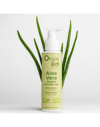 GEL LUBRICANTE A BASE DE AGUA BIO ALOE VERA 100ML ORGIE