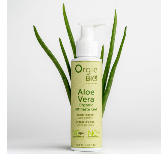 GEL LUBRICANTE A BASE DE AGUA BIO ALOE VERA 100ML ORGIE