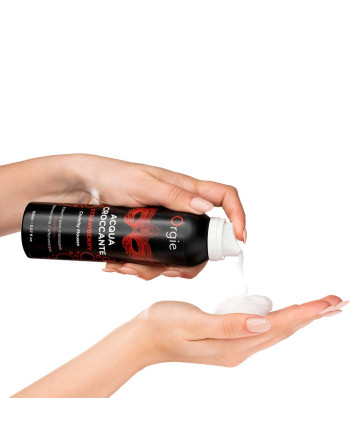 ESPUMA DE MASAJE CRACKELING ACQUA CROCCANTE FRESA 150ML ORGIE