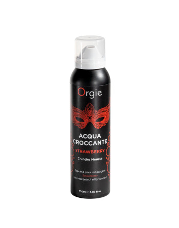ESPUMA DE MASAJE CRACKELING ACQUA CROCCANTE FRESA 150ML ORGIE