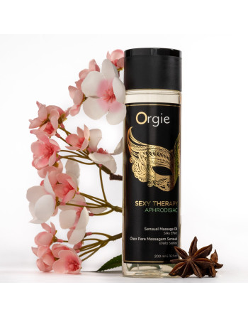 ÓLEO DE MASSAGEM SEXY THERAPY APHRODISIAC 200ML ORGIE