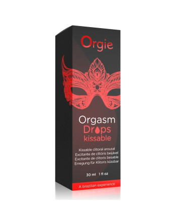 GOTAS BEIJÁVEIS ORGASM DROPS KISSABLE 30ML ORGIE