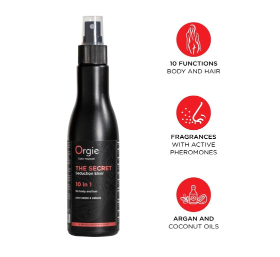 LOCIÓN HIDRATANTE PARA CUERPO Y CABELLO THE SECRET SEDUCTION ELIXIR 200ML