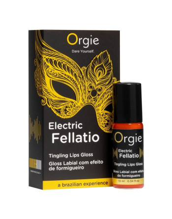 BRILLO CON EFECTO VIBRANTE ELECTRIC FELLATIO 10ML ORGIE