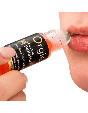 GLOSS COM EFEITO VIBRATÓRIO ELECTRIC FELLATIO 10ML ORGIE