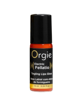 GLOSS COM EFEITO VIBRATÓRIO ELECTRIC FELLATIO 10ML ORGIE