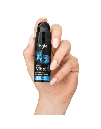 GEL COM VIBRAÇÃO LIQUID VIBRATOR 15ML ORGIE