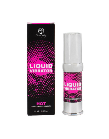 GEL LIQUID VIBRATOR HOT 15ML