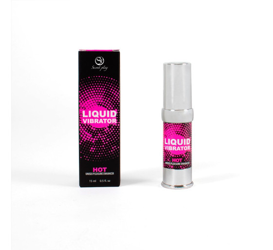 GEL LIQUID VIBRATOR HOT 15ML