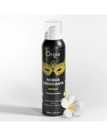 ESPUMA DE MASSAGEM CRACKELING ACQUA CROCCANTE MONÖI 150ML ORGIE