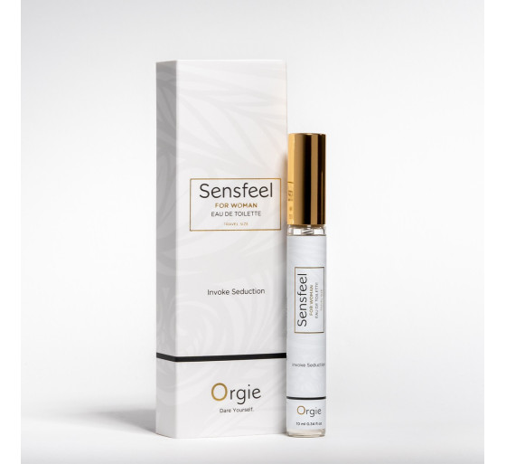 PERFUME CON FEROMONAS SENSFEEL FOR WOMAN 10ML ORGIE