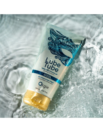 LUBRICANTE A BASE DE AGUA CON EFECTO FRÍO LUBE TUBE 150ML ORGIE