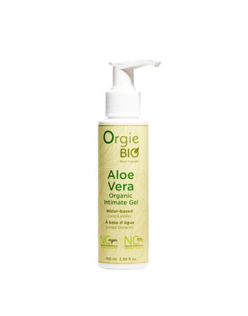 GEL LUBRICANTE A BASE DE AGUA BIO ALOE VERA 100ML ORGIE