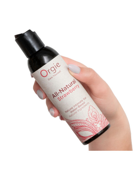 GEL ÍNTIMO ALL-NATURAL FRESA 150ML ORGIE