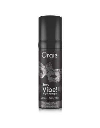 GEL COM VIBRAÇÃO SEXY VIBE HIGH VOLTAGE 15ML ORGIE