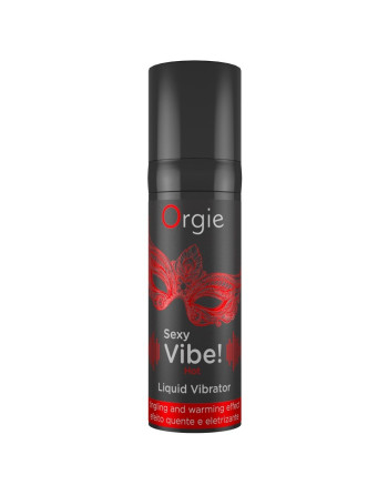 GEL CON EFECTO DE VIBRACIÓN Y CALOR  SEXY VIBE 15ML ORGIE