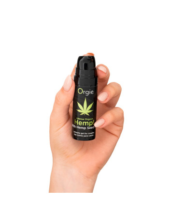 GEL COM VIBRAÇÃO INTENSE ORGASM HEMP 15ML ORGIE