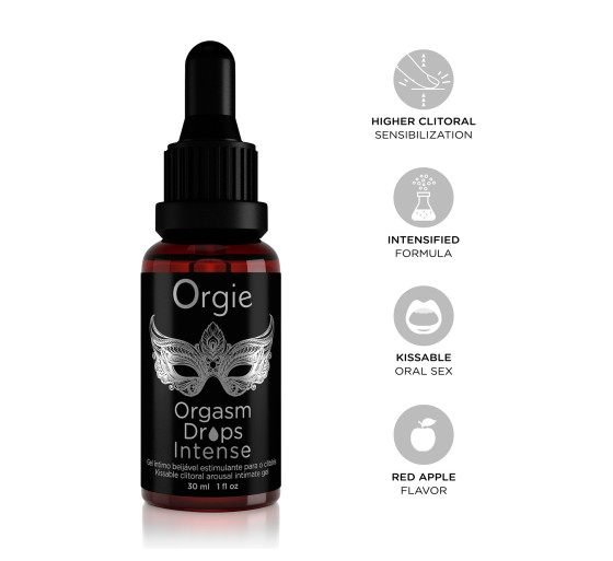 GOTAS ORGASM DROPS INTENSE 30ML ORGIE