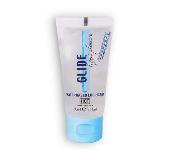LUBRICANTE BASE ACUOSA HOT™ GLIDE 30ML
