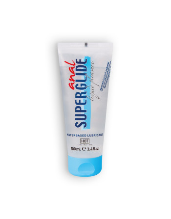 LUBRICANTE BASE ACUOSA ANAL SUPERGLIDE HOT™ 100ML