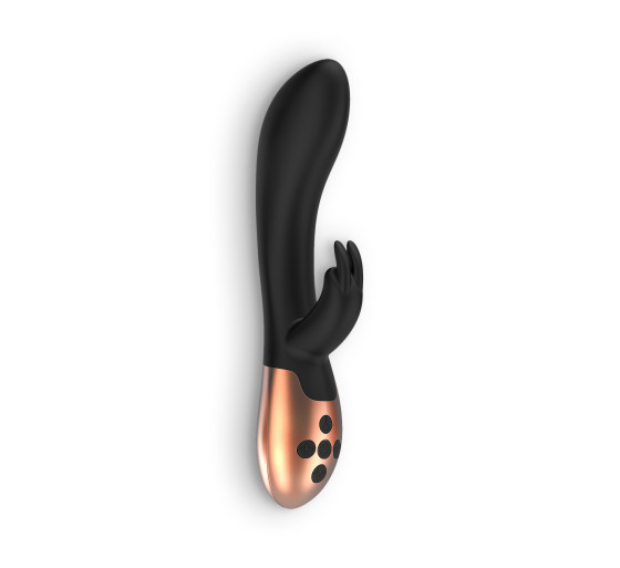 VIBRADOR CON CALENTAMIENTO RECARGABLE OPULENT ELEGANCE NEGRO