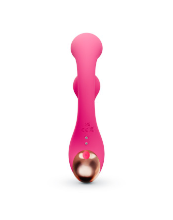 PLEASER VIBRADOR CON ESTIMULACIÓN GIRATORIA CRUSHIOUS