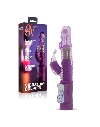 VIBRADOR VIBRATING DOLPHIN MORADO