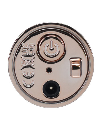 VIBRADOR CON 4 ACCESORIOS DIAMOND LIPSTICK IRIDESCENT LOVELINE