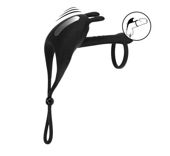 ANILLO VIBRATORIO Y AJUSTABLE PARA EL PENE DE SILICONA LEVELZ