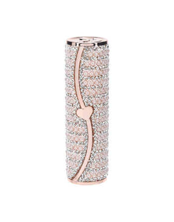 VIBRADOR COM 4 ACESSÓRIOS CANDY LIPSTICK ROSA LOVELINE