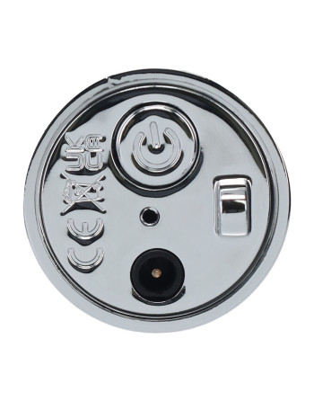 VIBRADOR COM 4 ACESSÓRIOS ANGEL LIPSTICK CLEAR LOVELINE