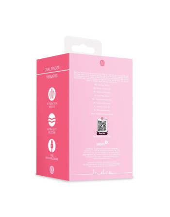 VIBRADOR DE DEDO FINGER DUAL ROSA LOVELINE