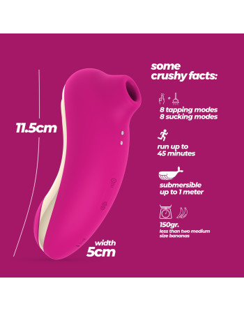 ESTIMULADOR PARA CLITÓRIS SUPERNOVA CRUSHIOUS ROSA