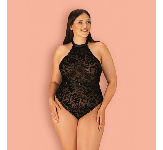 BODY SOFTILY TALLA QUEEN OBSESSIVE NEGRO