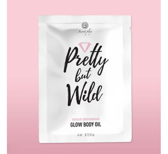 SOBRE DE ACEITE CORPORAL BRILLANTE GLOW BODY OIL PRETTY BUT WILD SECRET PLAY 4ML
