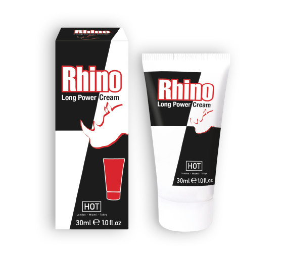 CREME RETARDANTE RHINO LONG POWER CREAM HOT™ 30ML