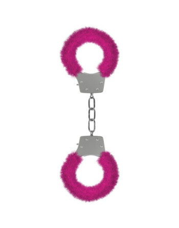 ALGEMAS COM PELUCHE PLEASURE FURRY HANDCUFFS ROSA