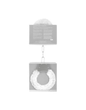 ESPOSAS CON PELUCHE PLEASURE FURRY HANDCUFFS BLANCAS