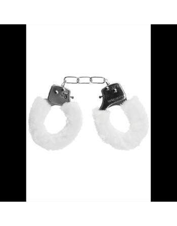 ESPOSAS CON PELUCHE PLEASURE FURRY HANDCUFFS BLANCAS