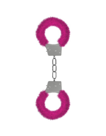 ALGEMAS COM PELUCHE BEGINNER'S FURRY HANDCUFFS ROSA