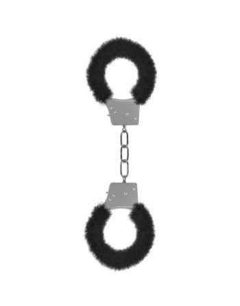 ESPOSAS CON PELUCHE BEGINNER'S FURRY HANDCUFFS NEGRAS