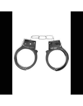 ESPOSAS EN METAL BEGINNER'S HANDCUFFS PLATEADAS