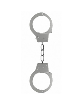 ALGEMAS EM METAL BEGINNER'S HANDCUFFS PRATEADAS