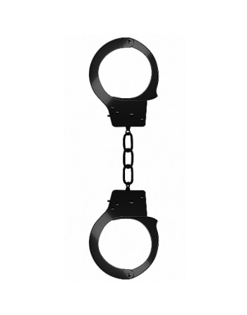 ALGEMAS EM METAL BEGINNER'S HANDCUFFS PRETAS