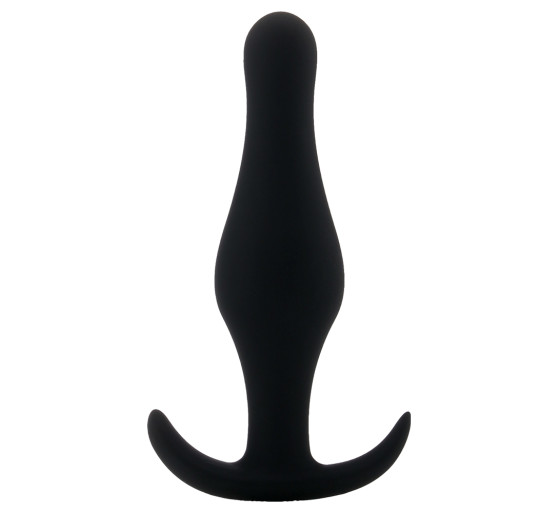 PLUG ANAL BUTT PLUG CON MANGO NEGRO PEQUEÑO