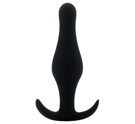 PLUG ANAL BUTT PLUG CON MANGO NEGRO MEDIANO